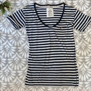 Hollister stripped t-shirt